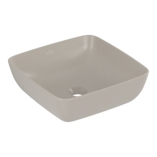 Villeroy & Boch Aufsatzwaschtisch Artis 41 x 41 cm eckig ohne Hahnloch ohne Überlauf Alm. C+