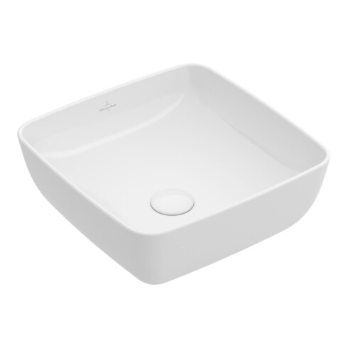 Villeroy & Boch Aufsatzwaschtisch ARTIS 410 x 410 mm, ohne Überlauf weiß