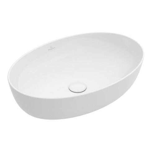 Villeroy & Boch Aufsatzwaschtisch ARTIS 610 x 410 mm, ohne Überlauf weiß