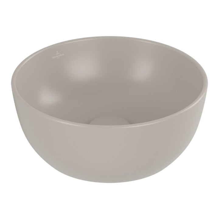 Villeroy & Boch Aufsatzwaschtisch Artis Ø 32,5cm rund ohne Hahnloch ohne Überlauf Alm. C+