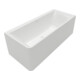 Villeroy & Boch Baignoire pré-murale Subway 3.0 180 x 80 cm droite Quaryl stone white