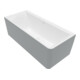Villeroy & Boch Baignoire pré-murale Subway 3.0 180 x 80 cm gauche blanc brillant