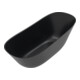 Villeroy & Boch Baignoire Theano Curved Edition 170 x 75 cm Quaryl pure black