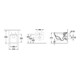 Villeroy & Boch Combi-Pack ARCHITECTURA inkl. Wand-WC tief, spülrandlos DirectFlush und WC-Sitz weiß-4