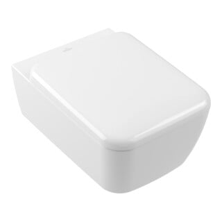 Villeroy & Boch Combi-Pack Wand-Tiefspüler Skyla 37 x 53cm randlos weiß TwistFlush
