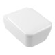 Villeroy & Boch Combi-Pack wanddiepspoeler Skyla 37 x 53 cm randloos wit TwistFlush