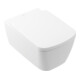 Villeroy & Boch Cuvette suspendue TwFl Subway 3.0 37 x 56 cm blanc AntiBac C-plus
