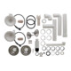 Villeroy & Boch Garniture de vidage avec commande excentrique sans cache de recouvrement