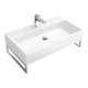 Villeroy & Boch Handtuchhalter MEMENTO Edelstahl Hochglanz poliert 420 x 140 mm, Montage seitlich-1