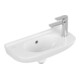 V&B Handwaschbecken O.NOVO Compact 50x25cm, 1 seitlich. HL, m ÜL, weiß-3