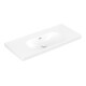 Villeroy & Boch Lavabo Skyla 100 x 46 cm blanc avec trop-plein sans trous de robinetterie