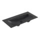 Villeroy & Boch Meuble vasque Finion 100 x 50 cm noir pur C+ 2 HL sans trop-plein
