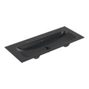 Villeroy & Boch Möbelwaschtisch Finion 120 x 50 2 HL pure black C+