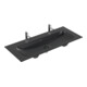 Villeroy & Boch Möbelwaschtisch Finion 120 x 50 2 HL pure black C+