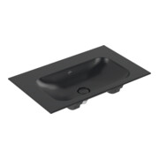 Villeroy & Boch Möbelwaschtisch Finion 80 x 50 cm pure black C+