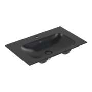 Villeroy & Boch Möbelwaschtisch Finion 80 x 50 cm pure black C+