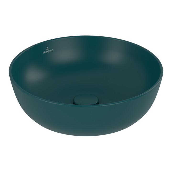 Villeroy & Boch Opzetwastafel Artis 43 cm rond Teal C+