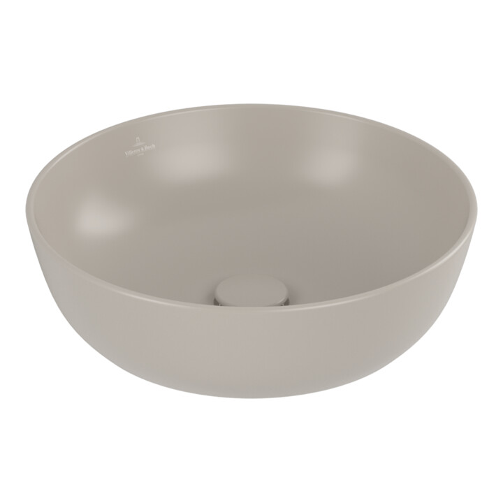 Villeroy & Boch Opzetwastafel Artis 43 cm rond zonder kraangat zonder overloop Alm. C+