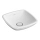 Villeroy & Boch Opzetwastafel LOOP & FRIENDS 43 x 43 cm wit met overloop