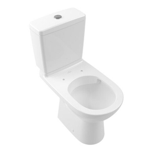V&B Stand-WC, Tiefspüler O.NOVO 36x67cm, Abg. waag., f Kombination, weiß