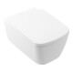 Villeroy & Boch Toilette murale profonde TwFl Subway 3.0 37 × 56 cm sans rebord stone white C-plus