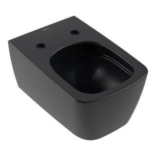 Villeroy & Boch Toilette suspendue TwFl Subway 3.0 37 x 56 cm sans rebord pure black C-Plus