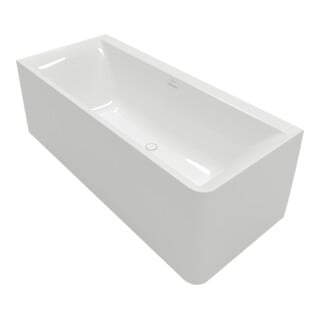 Villeroy & Boch Vorwand-Badewanne Subway 3.0 180x80cm Quaryl weiß SilentFlow li