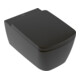Villeroy & Boch Wand-Tiefspüler TwFl Subway 3.0 37 x 56cm spülrandlos pure black C-Plus