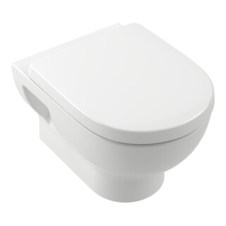 Villeroy & Boch Wand-WC-Combi-Pack O.Novo TwFl 36 x 52cm randlos weiß C-plus Sitz