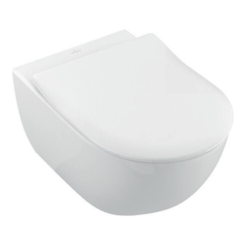 Villeroy & Boch Wand-WC SUBWAY 2.0 tief, 370 x 560 mm, spülrandlos, DirectFlush weiß