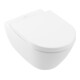 Villeroy & Boch Wand-WC SUBWAY 2.0 tief, 370 x 560 mm, spülrandlos, DirectFlush weiß-1