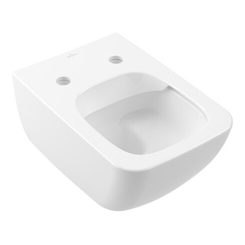 V&B Wand-WC, Tiefspüler VENTICELLO 37,5x56cm, D-Flush, spülrandlos, weiß