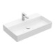 Villeroy & Boch Waschtisch 2.0 MEMENTO 800 x 470 mm, mit Überlauf für 3-Loch-Armatur weiß-1