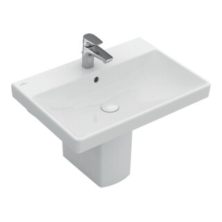 Villeroy & Boch Waschtisch AVENTO 600 x 470 mm, mit Überlauf weiß