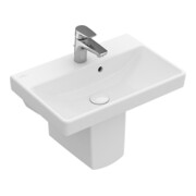 Villeroy & Boch Waschtisch Compact AVENTO 550 x 370 mm, mit Überlauf weiß