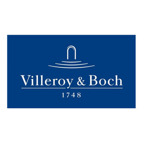 V&B Waschtisch MEMENTO 600 x 420 mm für 3-Loch Armatur, mit Überlauf weiß