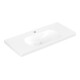 Villeroy & Boch Waschtisch Skyla 100 x 46 cm Weiß Alpin f 3-L-Arm o. ÜL