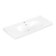 Villeroy & Boch Waschtisch Skyla 100 x 46 cm weiß mit Überlauf für 3-L-Armatur