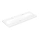 Villeroy & Boch Waschtisch Skyla 120 x 46 cm 3-Loch Armaturen weiß alp C+