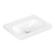 Villeroy & Boch Waschtisch Skyla 60 x 46 cm Weiß Alpin ohne Hahnlöcher ohne Überlauf