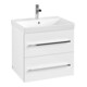 V&B Waschtischunterschrank Avento 58x51,4x48cm, 2 A, wd, G vc g, cryst wh.-1
