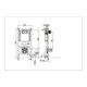 Villeroy & Boch WC-Element ViConnect für Trockenbau 525 x 1120 x 135 mm-1