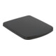 Villeroy & Boch WC-Sitz Subway 3.0 Edelstahl pure black C-Plus Scharnier