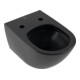 Villeroy & Boch WC suspendu à chasse profonde TwFl Subway 3.0 37 x 56 cm sans bride pure Black C-plus