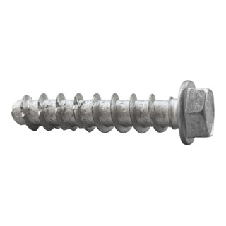 CELO Vis à béton BTS B 5-30/5, tête hexagonale, ZnAl tête hexagonale avec rondelle pressée