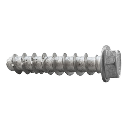 CELO Vis à béton BTS B 5-30/5, tête hexagonale, ZnAl tête hexagonale avec rondelle pressée