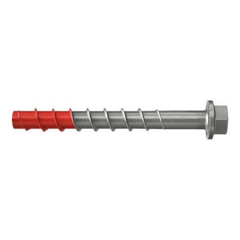 Vis à béton fischer UltraCut FBS II 10x80 25/15/- US A4 à tête hexagonale