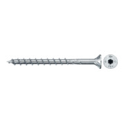 Vis à bois fischer PowerFast II 10,0x120 à tête fraisée TX TG acier galavanisé, passivée bleu-2