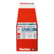 Vis à bois fischer PowerFast II 10,0x280 à tête plate TX TG acier galavanisé, passivée bleu
