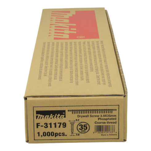Vis à fixation rapide Makita 3,9 x 35 mm